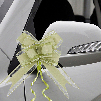 Plastic Bowknot Pull Bows AJEW-WH20064-74L-1