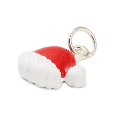 Christmas Themes Alloy Enamel Pendants FIND-I063-01D-1