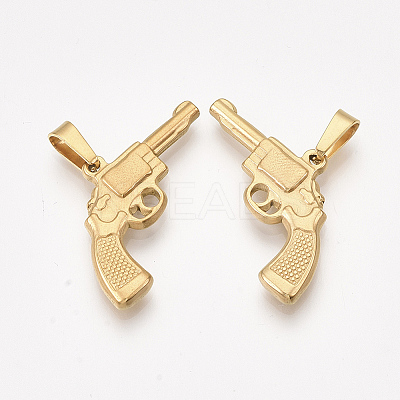304 Stainless Steel Pendants LS-STAS-T045-31G-1
