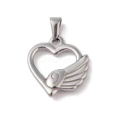 Non-Tarnish 304 Stainless Steel Pendants X-STAS-R232-07P-1