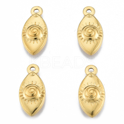 Ion Plating(IP) 201 Stainless Steel Pendants STAS-N098-185LG-1