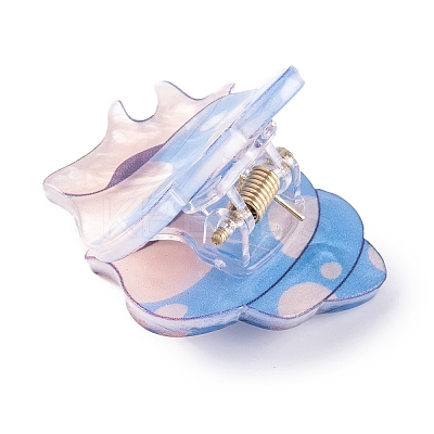 Cute Mini Conch Acrylic Claw Hair Clips LS-PHAR-A012-05D-1