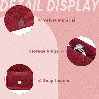 Mini Velvet Jewelry Storage Boxes CON-WH0089-08C-1