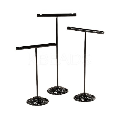 T Bar Iron Earring Displays Sets X-EDIS-N002-02-1