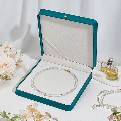 Square PU Leather Single Necklace Boxes AJEW-WH0016-59A-1
