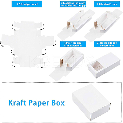 Foldable Paper Drawer Boxes CON-BC0005-97A-1