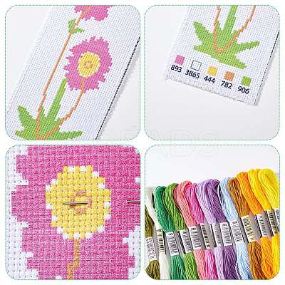 DIY Bookmark Cross-Stitch Kit DIY-WH0578-53A-1