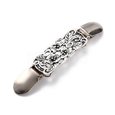 Vintage Alloy Cardigan Clips JEWB-B002-03AS-1