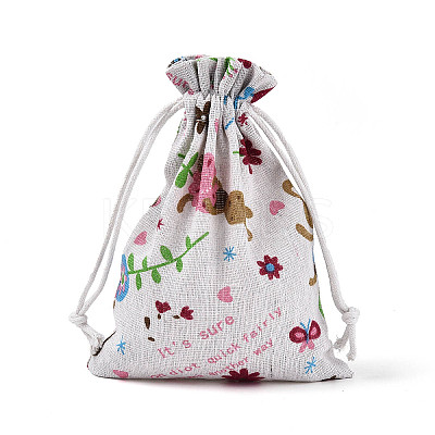Burlap Packing Pouches ABAG-N009-04C-1