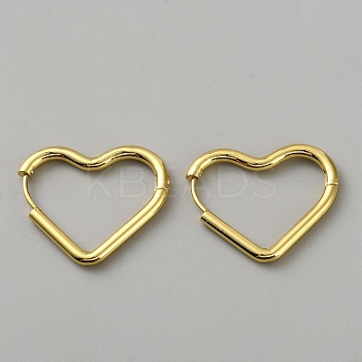 304 Stainless Steel Hoop Earrings EJEW-WH0018-57A-G-1
