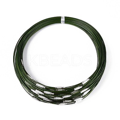 201 Stainless Steel Wire Necklace Cord SW001-2-1