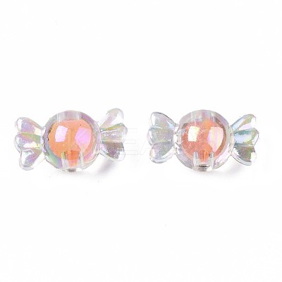 Transparent Acrylic Beads TACR-S135-004-1