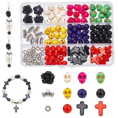 DIY Beads Jewelry Making Finding Kit DIY-AR0003-52-1