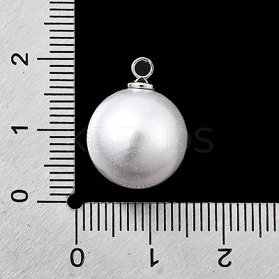 ABS Plastic Imitation Pearl Pendants FIND-H052-01H-04P-1