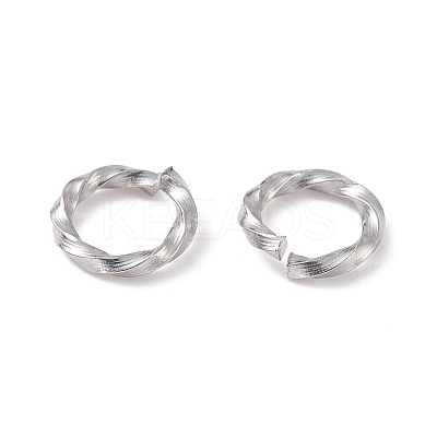 Tarnish Resistant 304 Stainless Steel Open Jump Rings STAS-F191-12P-A-1