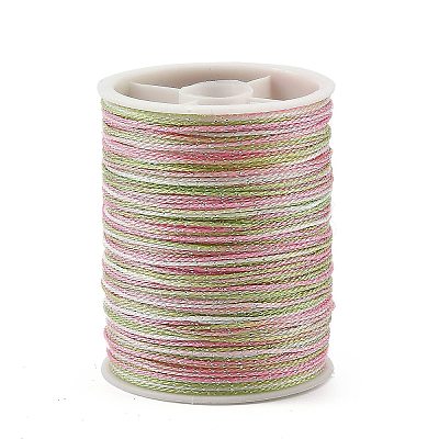 12 Rolls 12 Colors Polyester Cord OCOR-L046-B02-1