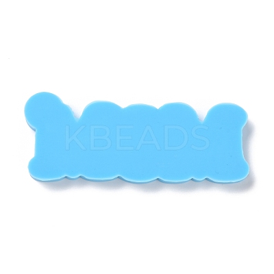 Mother's Day Theme DIY Pendant Silicone Molds DIY-P053-05-1