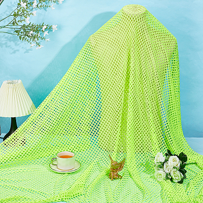 1M Polyester Mesh Fabrics DIY-PH0033-78B-1
