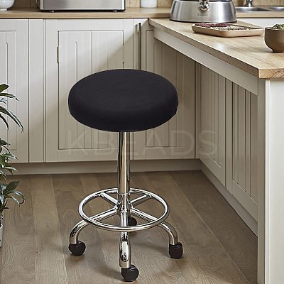 4Pcs Polyester Round Stool Cover AJEW-GF0013-06B-01-1
