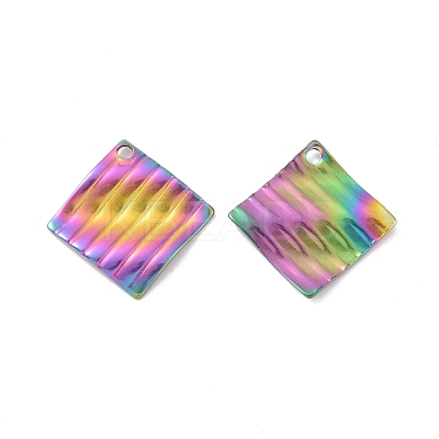 Ion Plating(IP) 304 Stainless Steel Pendants STAS-E161-04RC-1