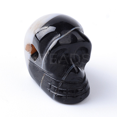 Natural Dyed & Heated Black Agate Beads LS-G-R398-06-1