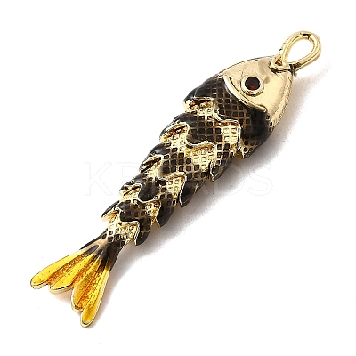 Rack Plating Brass Pendants KK-A268-05G-C02-1