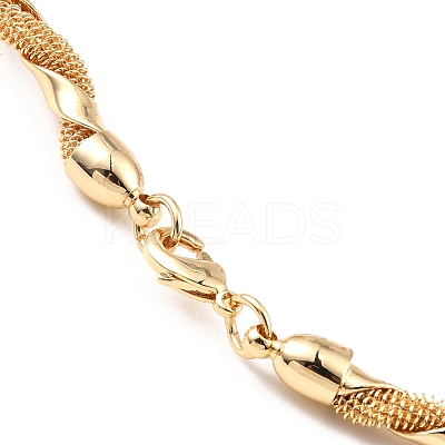 Brass Chain Necklaces NJEW-F313-05G-1