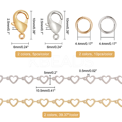 DIY Necklace Making Kits DIY-CA0001-93-1