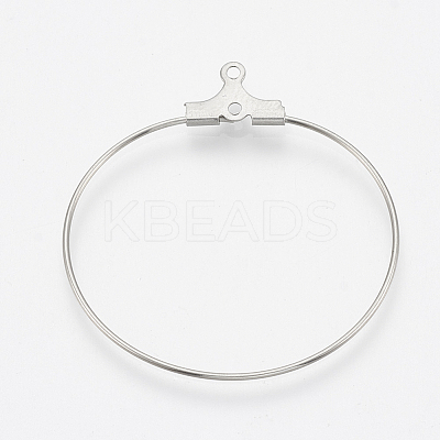Tarnish Resistant 304 Stainless Steel Pendants STAS-T031-20-30mm-1