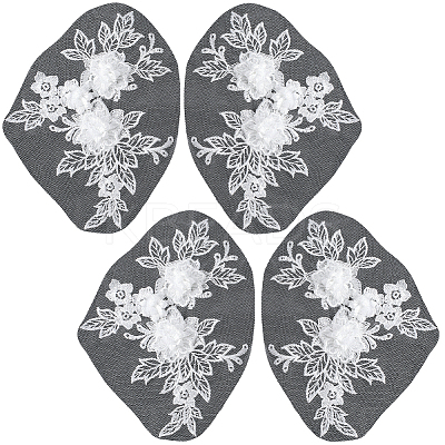 Polyester Embroidery Sequin Costume Accessories LS-DIY-WH20025-015B-1