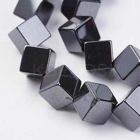 Non-magnetic Synthetic Hematite Beads Strands G-F396-02-1