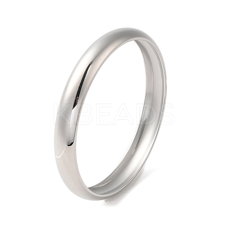 Non-Tarnish 304 Stainless Steel Plain Bangles BJEW-Q773-03C-P-1