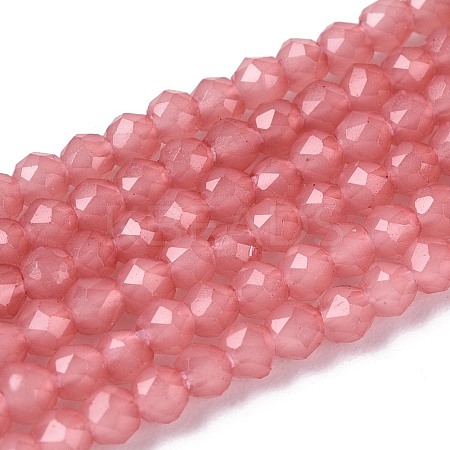 Imitation Jade Glass Beads Strands GLAA-T028-2mm-11B-1