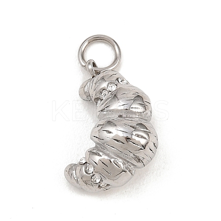 304 Stainless Steel Rhinestone Pendants LS-STAS-I365-01P-03-1