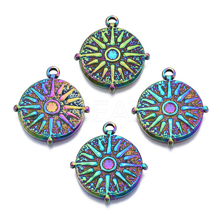 Ion Plating(IP) 304 Stainless Steel Pendants STAS-S119-123-1