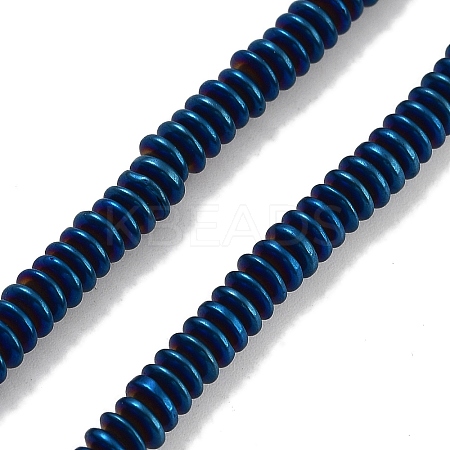 Electroplated Synthetic Non-magnetic Hematite Beads Strands G-P545-A01-01D-1