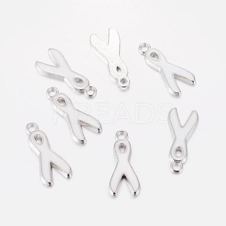 Alloy Enamel Pendants EA546Y-1-1