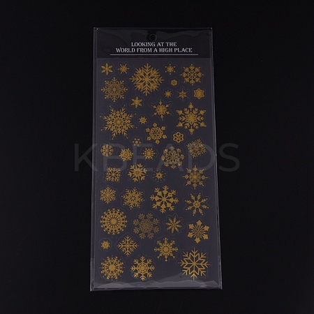 Waterproof Hot Stamping Stickers DIY-K016-A07-1