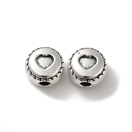 Tibetan Style Alloy Beads PALLOY-P302-09B-AS-1