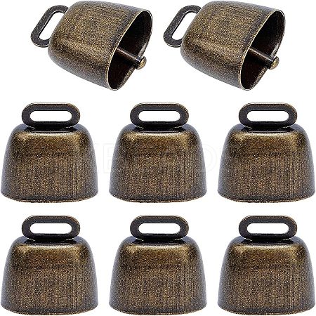 Retro Iron Bell Pendants LS-IFIN-NB0001-28-1