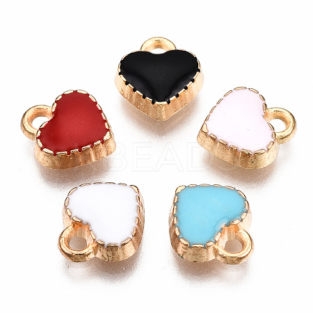 Alloy Enamel Charms LS-ENAM-S121-164-RS-1