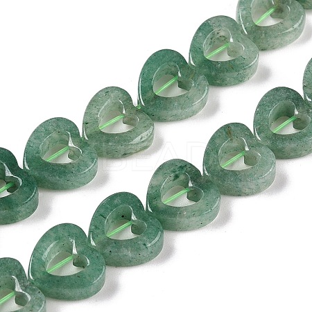 Natural Green Aventurine Beads Strands G-N342-88-1