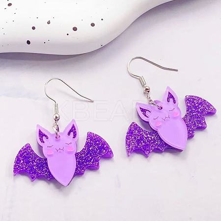 Acrylic Dangle Earrings FS-WG6E261-03-1