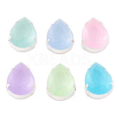 Teardrop Sew on Rhinestone GLAA-K069-09S-1