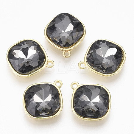 Golden Plated Alloy Pendants PALLOY-N154-03A-1