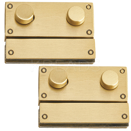 Zinc Alloy Twist Bag Lock Purse Catch Clasps PURS-WH20003-001AB-1
