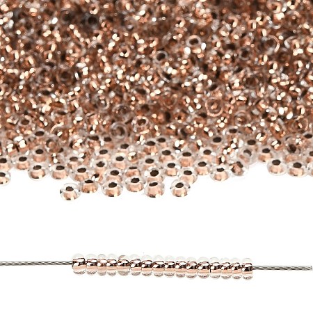 TOHO 8/0 Demi Round Beads SEED-DR08-PF740-1