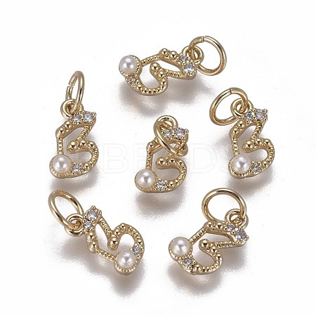 Brass Charms KK-L179-08B-G-1