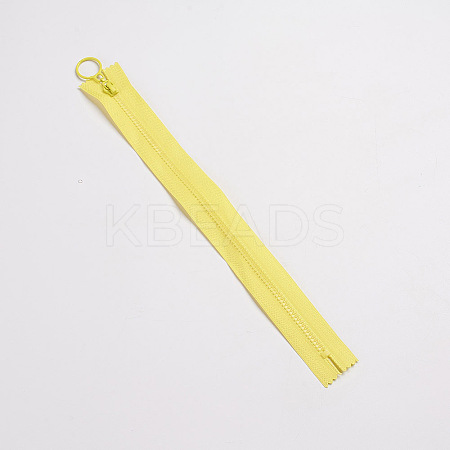 Resin Close End Zippers LS-FIND-WH0052-44D-1