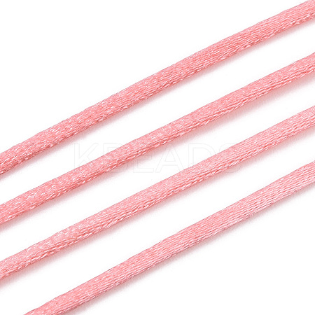 Nylon Satin Rattail Cords NWIR-R025-1.0mm-182-1